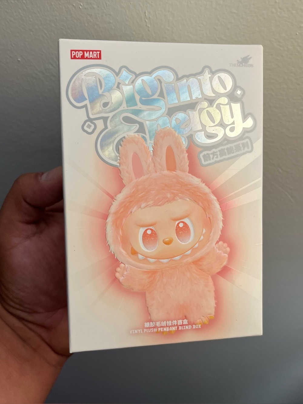 Labubu Big Into Energy Blind Box POP MART Authentic SEALED NEW Vinyl Plush